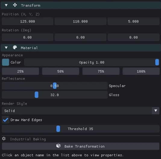 Modos de visualización por objeto